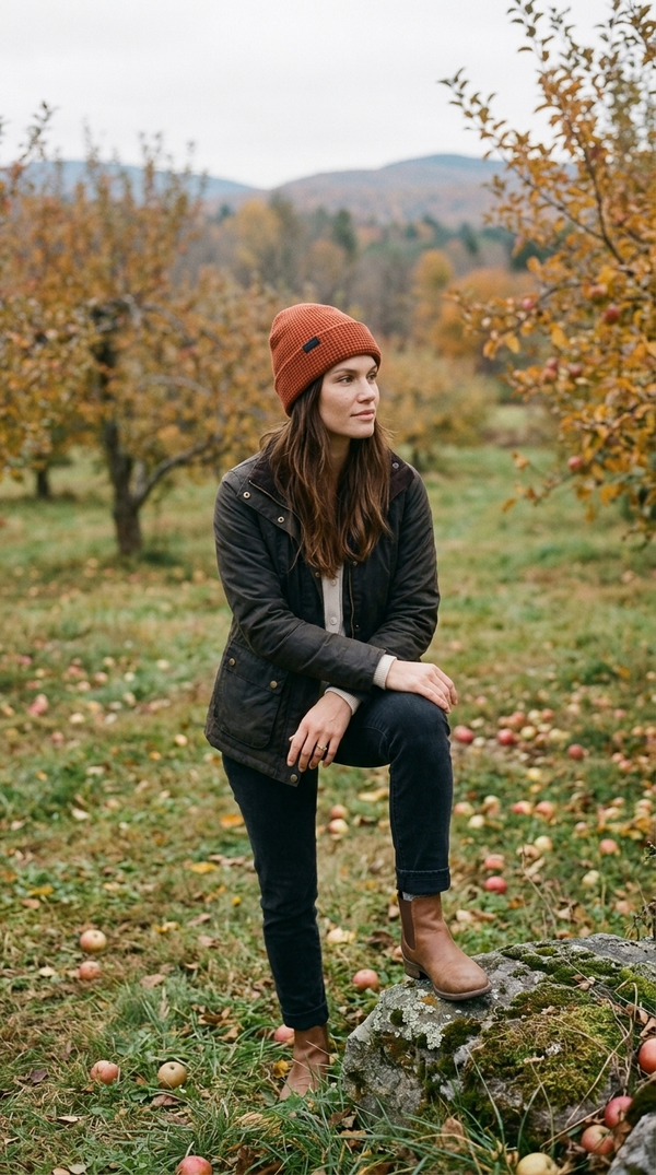Waffle Knit Beanies - Terracotta — Stowe