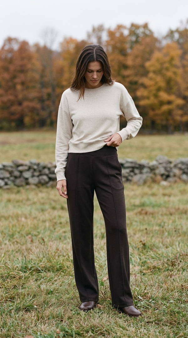 DreamGlow Trouser - Dark Espresso — Stowe