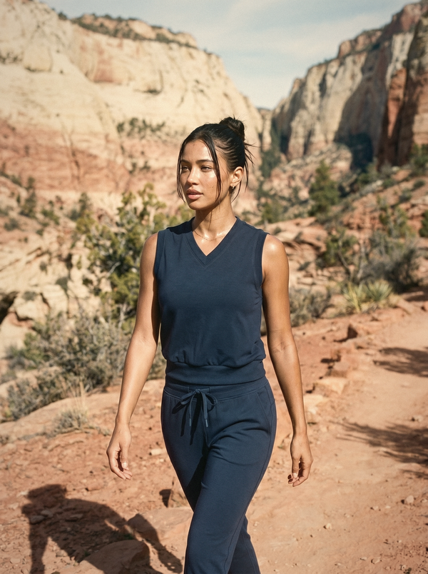 SkyLoft Soft Vest - Navy Blazer — Utah